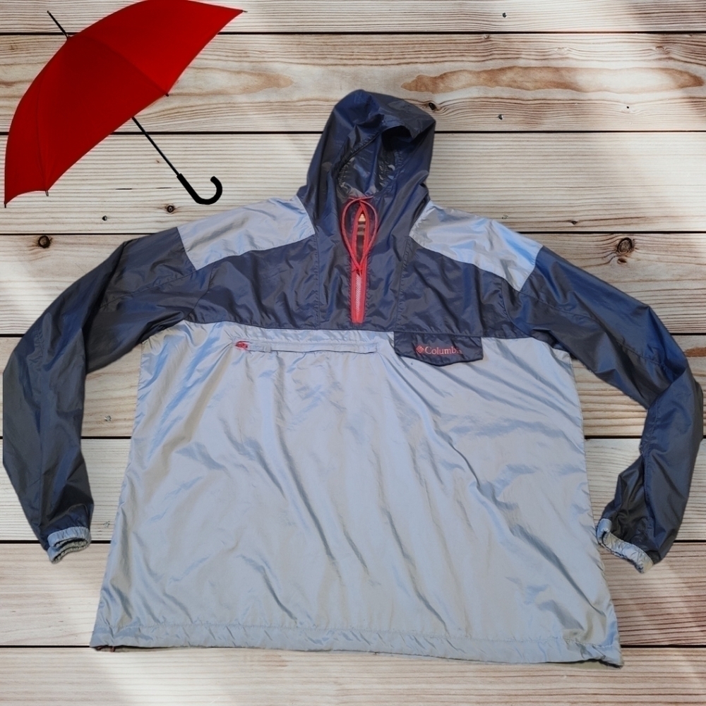 Columbia XL Multi-Color Hooded Lightweight Pullover